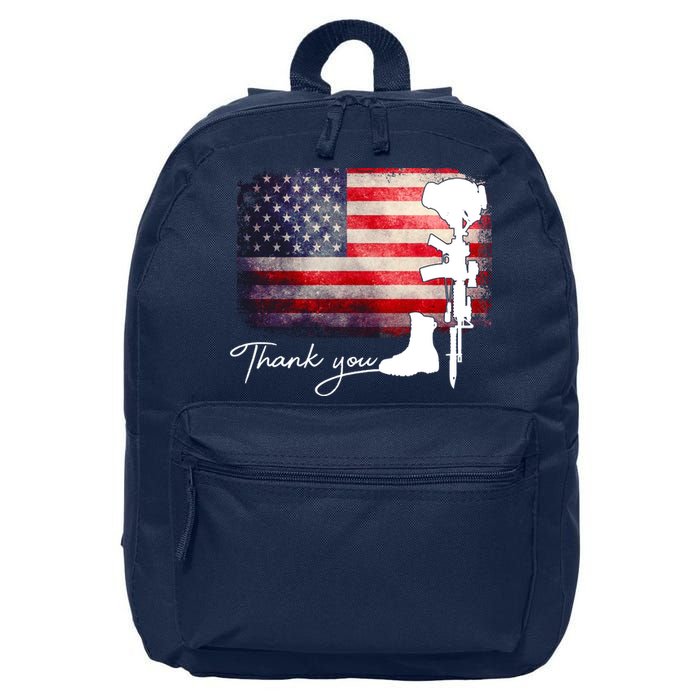 Thank You Veterans Memorial Day 16 in Basic Backpack