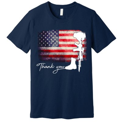 Thank You Veterans Memorial Day Premium T-Shirt