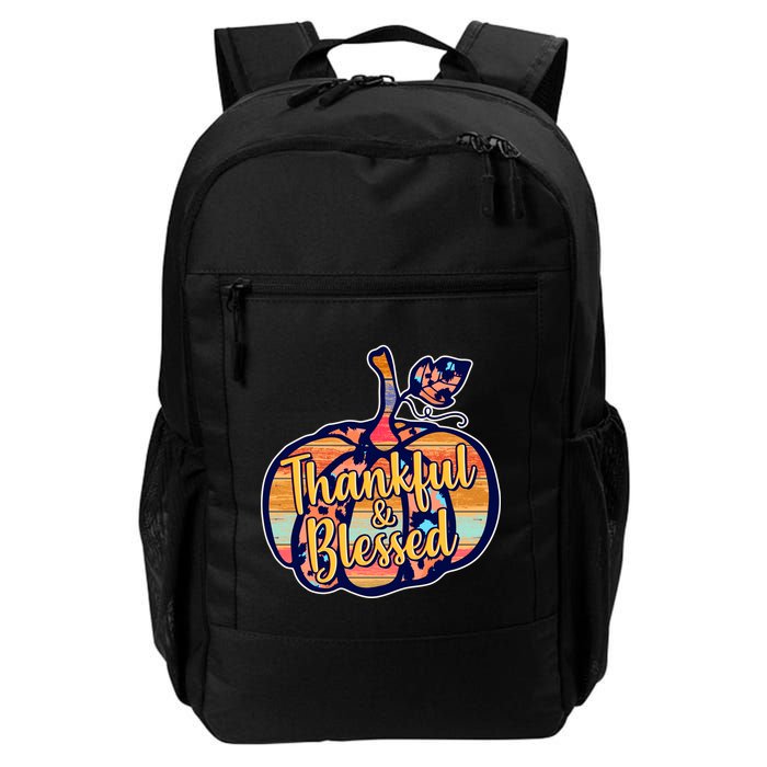 Thankful & Blessed Fashion Pumpkin Backpack