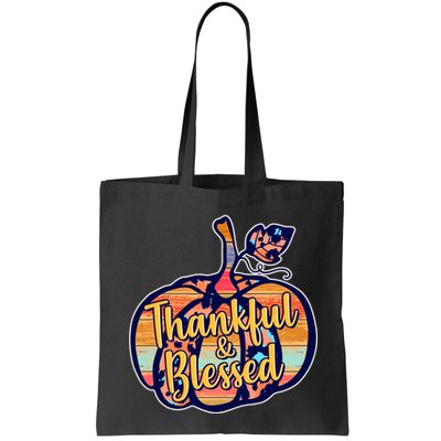 Thankful & Blessed Fashion Pumpkin Bag