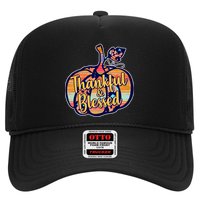Thankful & Blessed Fashion Pumpkin Trucker Hat