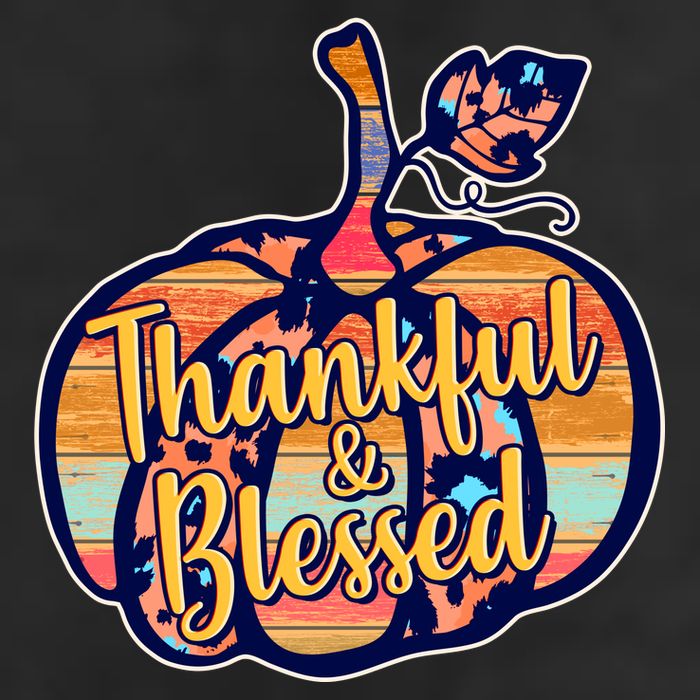 Thankful & Blessed Fashion Pumpkin Trucker Hat