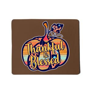 Thankful & Blessed Fashion Pumpkin Mousepad