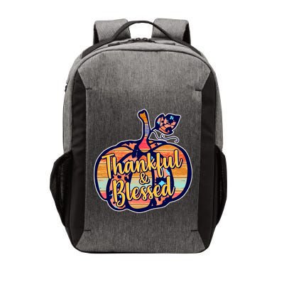 Thankful & Blessed Fashion Pumpkin Vector Backpack