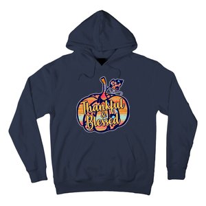 Thankful & Blessed Fashion Pumpkin Hoodie