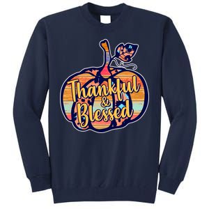 Thankful & Blessed Fashion Pumpkin Tall Sweatshirt