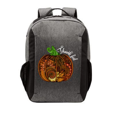 Thankful Abstract Pumpkin Thanksgiving Vector Backpack