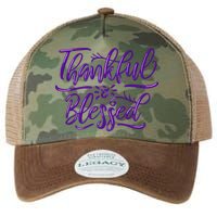 Thankful And Blessed Legacy Tie Dye Trucker Hat