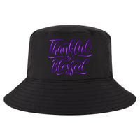 Thankful And Blessed Cool Comfort Performance Bucket Hat
