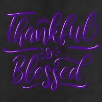 Thankful And Blessed Cool Comfort Performance Bucket Hat