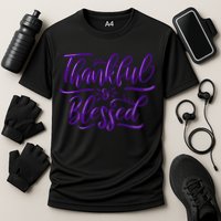 Thankful And Blessed Performance Shirt