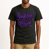 Thankful And Blessed Tall T-Shirt