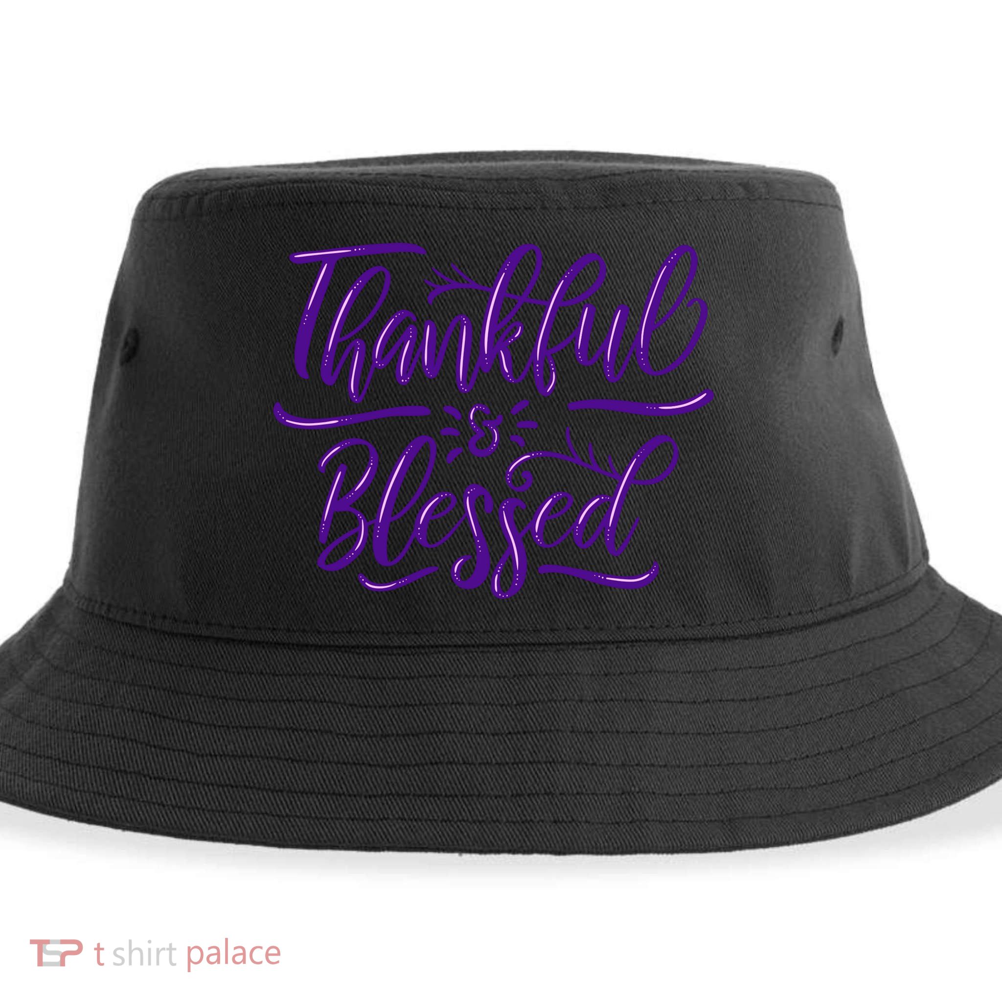 Thankful And Blessed Sustainable Bucket Hat