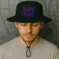 Thankful And Blessed Bucket Hat