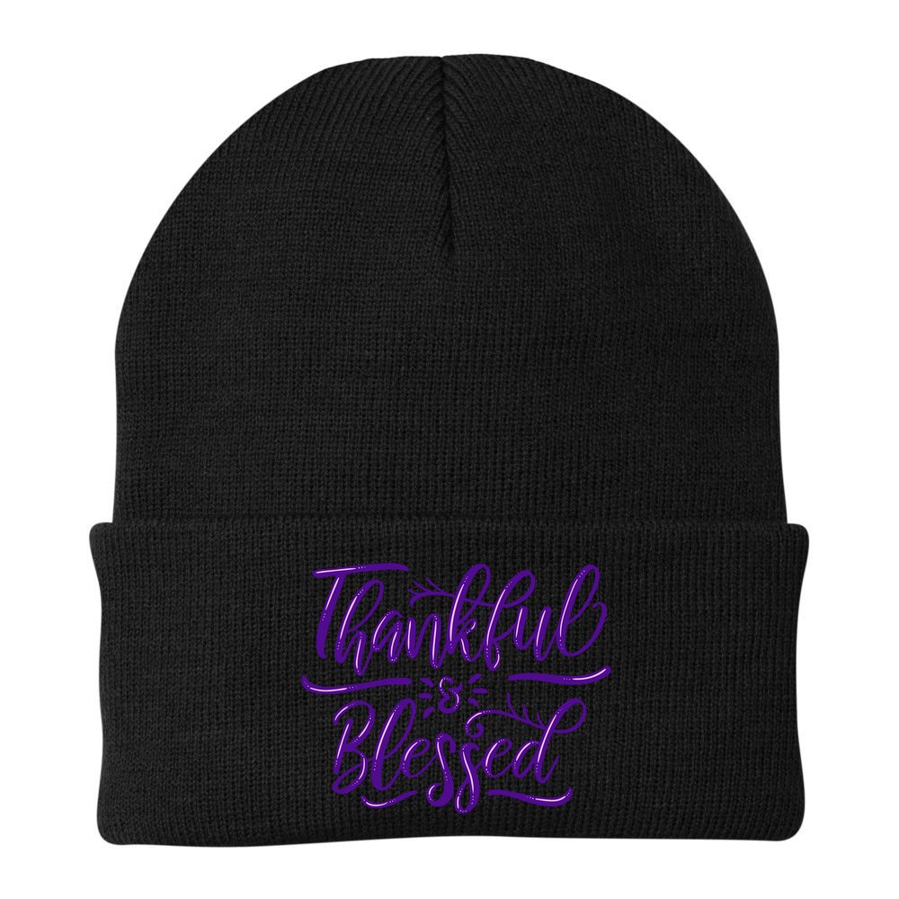 Thankful And Blessed Beanie