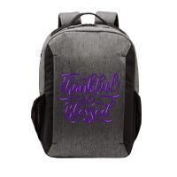 Thankful And Blessed Vector Backpack