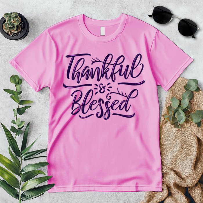 Thankful And Blessed Premium T-Shirt