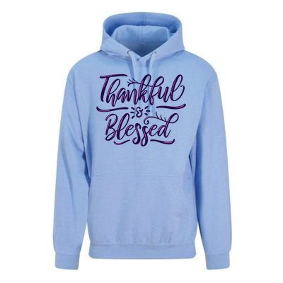 Thankful And Blessed Unisex Surf Hoodie