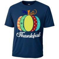 Thankful Floral Pumpkin Performance Shirt