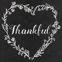 Thankful Floral Wreath 11oz C Handle Ceramic Mug