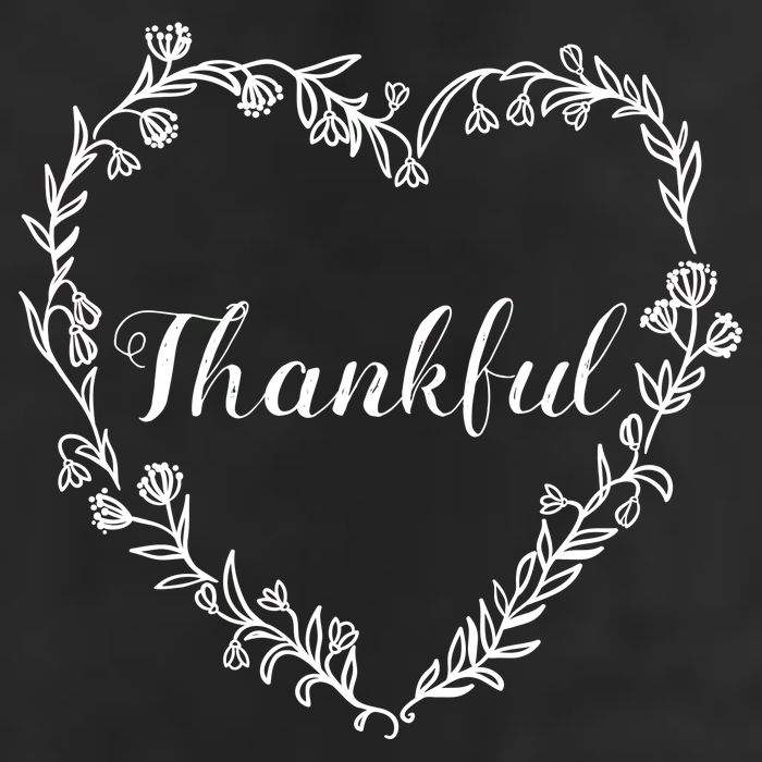 Thankful Floral Wreath 11oz C Handle Ceramic Mug