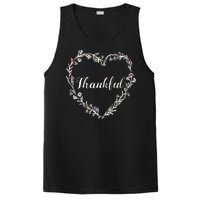 Thankful Floral Wreath PosiCharge Competitor Tank