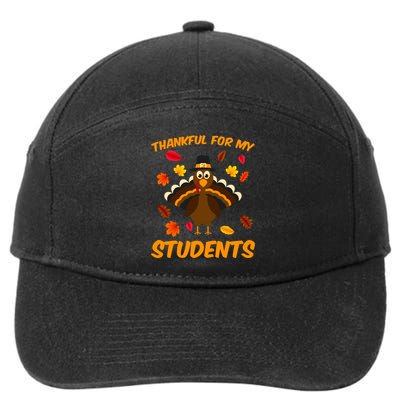 Thankful For My Students 7-Panel Snapback Hat