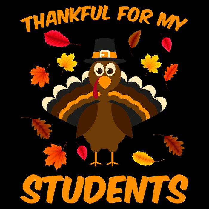 Thankful For My Students 7-Panel Snapback Hat