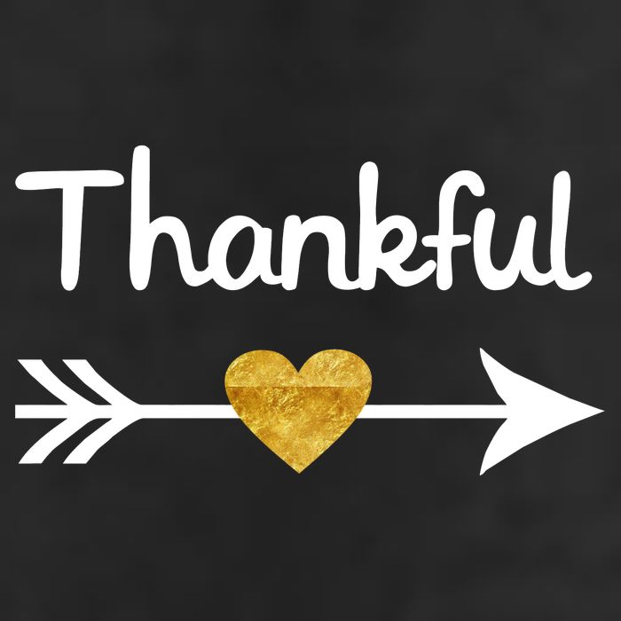 Thankful Golden Heart Cool Comfort Performance Bucket Hat