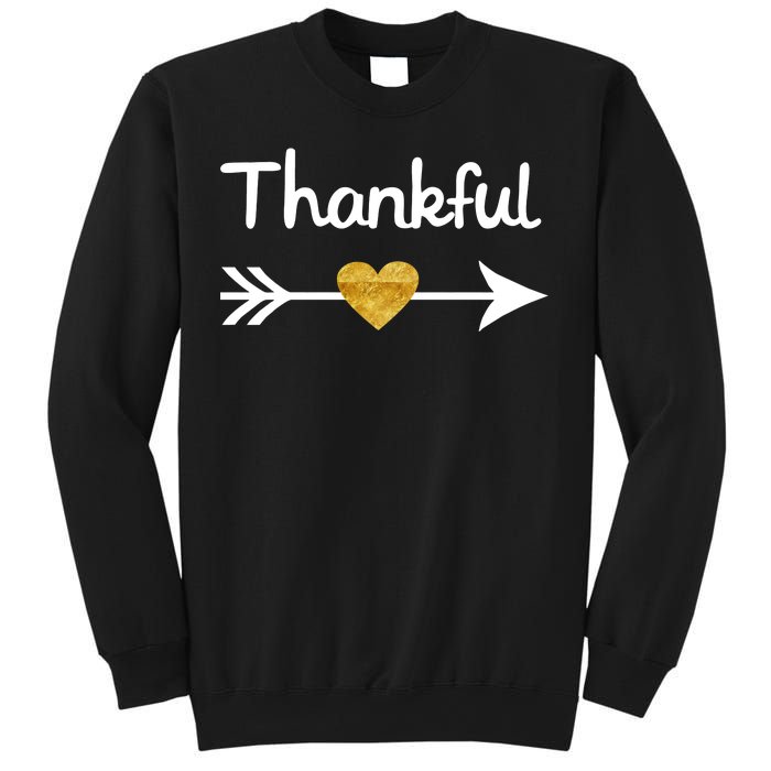 Thankful Golden Heart Sweatshirt