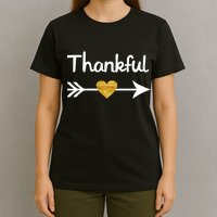 Thankful Golden Heart T-Shirt