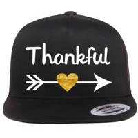 Thankful Golden Heart Flatbill Hat