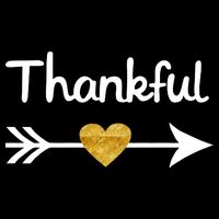 Thankful Golden Heart Flatbill Hat