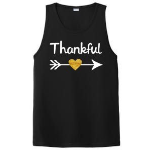 Thankful Golden Heart PosiCharge Competitor Tank