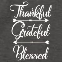 Thankful Grateful Blessed Thanksgiving Day Vector Backpack