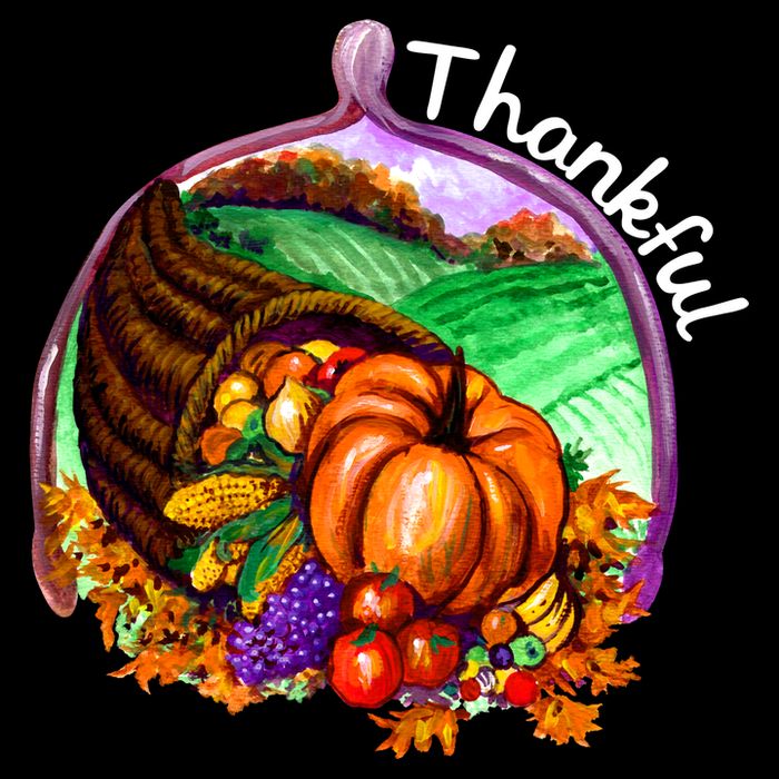 Thankful Pumpkin Fall Thanksgiving City Backpack