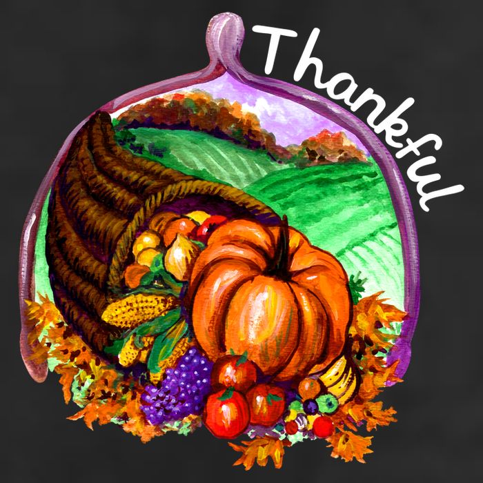 Thankful Pumpkin Fall Thanksgiving 11oz C Handle Ceramic Mug
