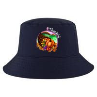 Thankful Pumpkin Fall Thanksgiving Cool Comfort Performance Bucket Hat