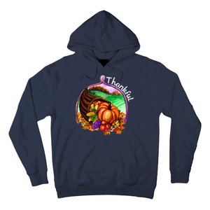 Thankful Pumpkin Fall Thanksgiving Hoodie