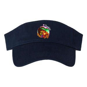 Thankful Pumpkin Fall Thanksgiving Valucap Bio-Washed Visor