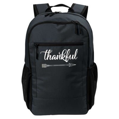 Thankful Thanksgiving Day Daily Commute Backpack