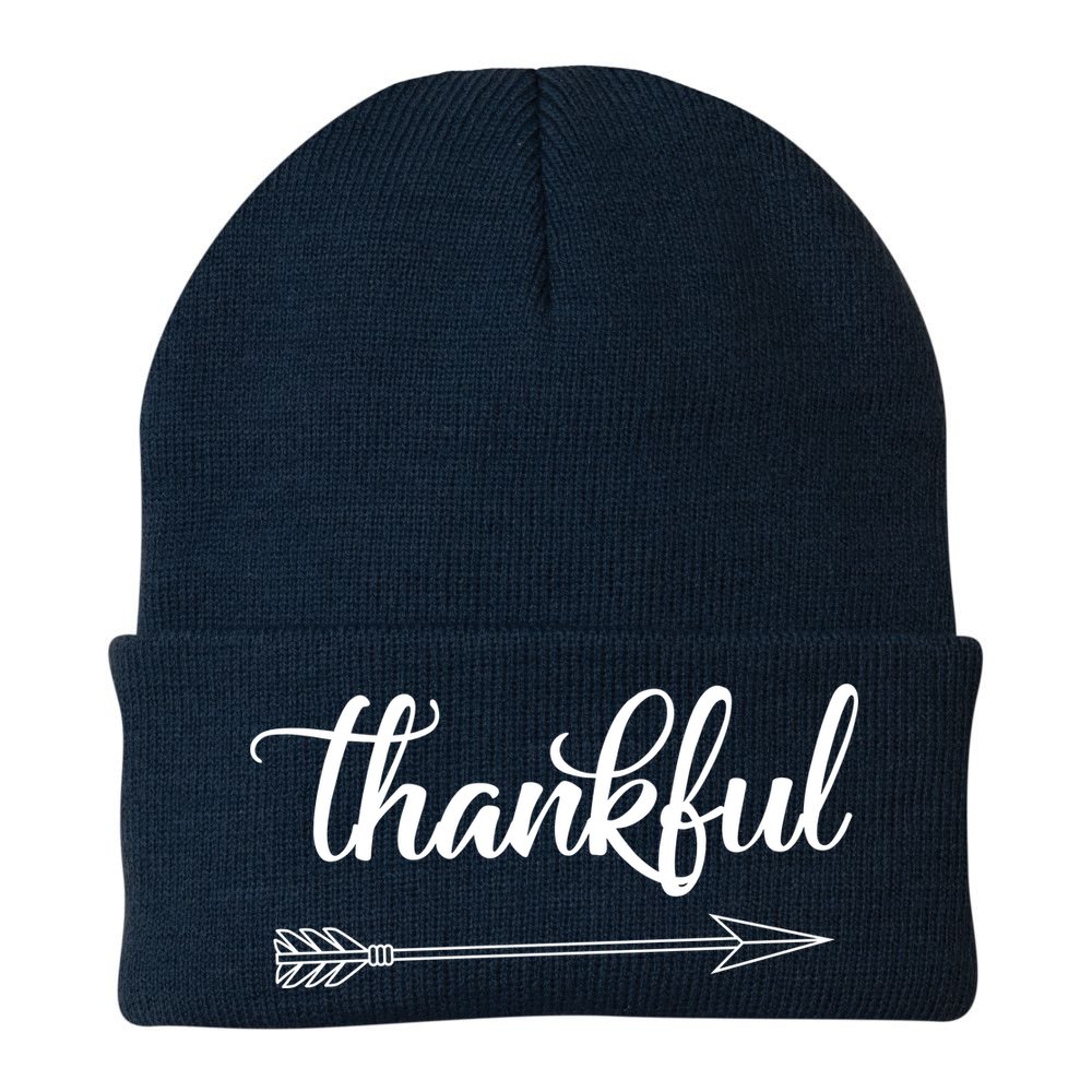Thankful Thanksgiving Day Beanie