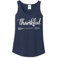 Thankful Thanksgiving Day Ladies Essential Tank