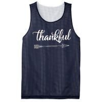 Thankful Thanksgiving Day Mesh Reversible Basketball Jersey Tank