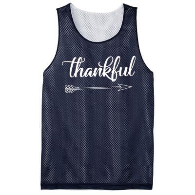 Thankful Thanksgiving Day Mesh Reversible Basketball Jersey Tank