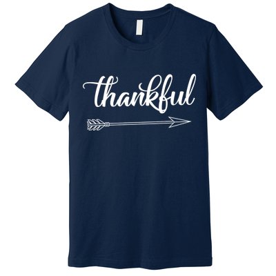 Thankful Thanksgiving Day Premium T-Shirt