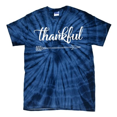 Thankful Thanksgiving Day Tie-Dye T-Shirt