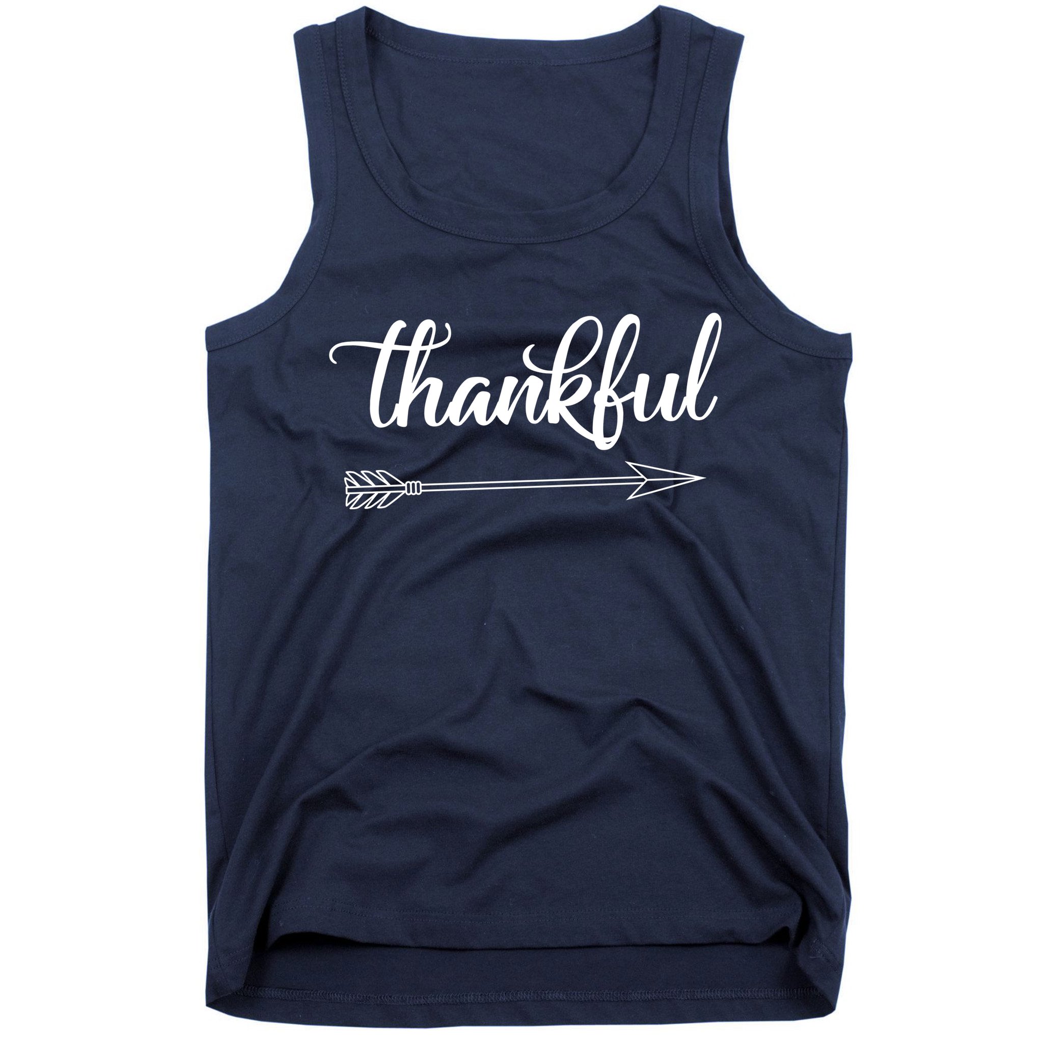 Thankful Thanksgiving Day Tank Top