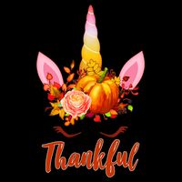 Thankful Unicorn Autumn Apron