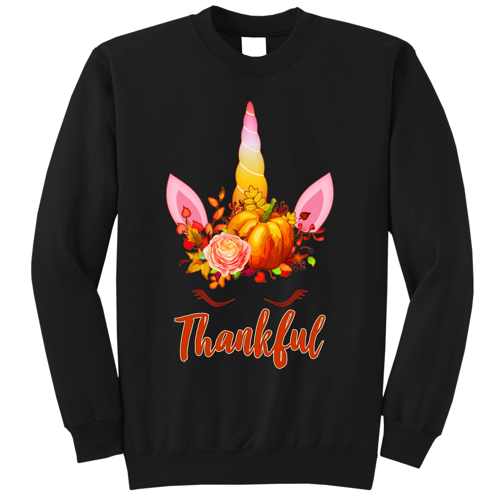 Thankful Unicorn Autumn Sweatshirt